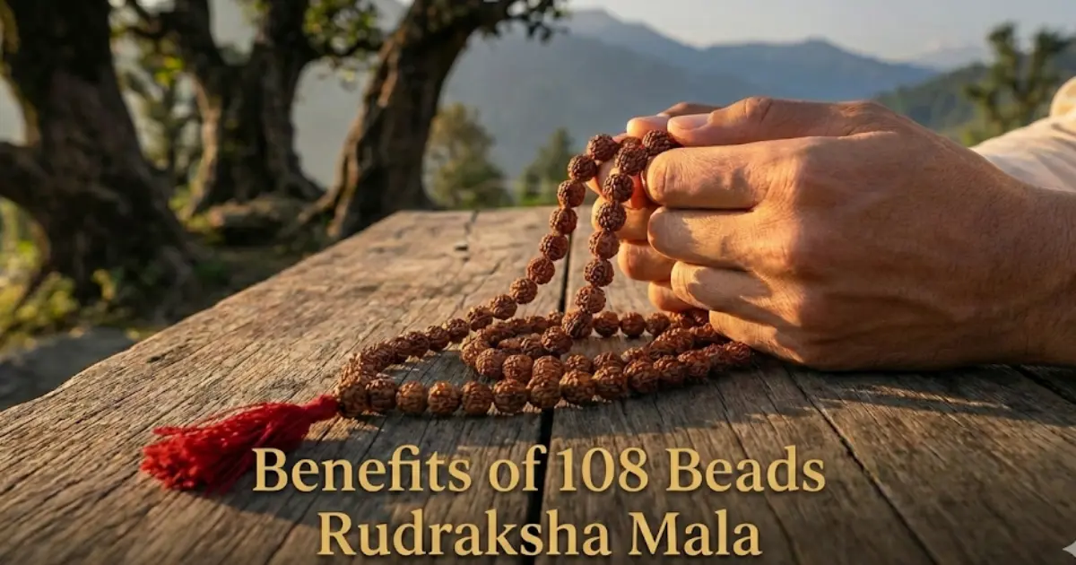 108 beads rudraksha mala