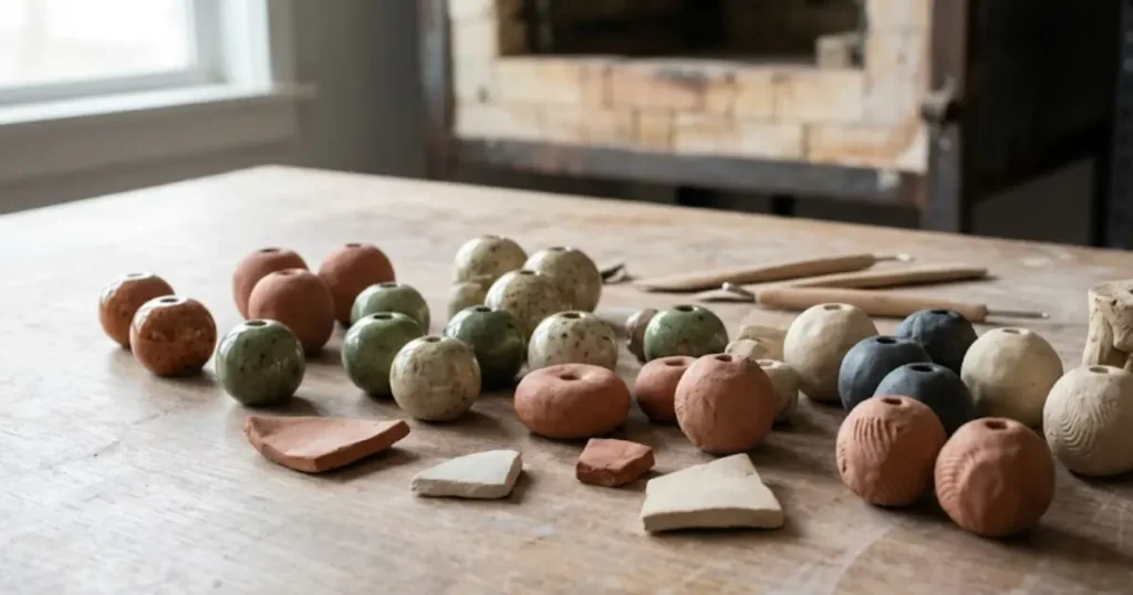 What Are Beads Made Of: 9 Essential Materials That Determine Quality, Purpose, and Meaning 4 Ceramic and Clay Beads