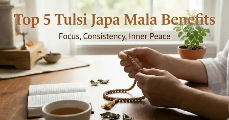Top 5 Tulsi Japa Mala Benefits