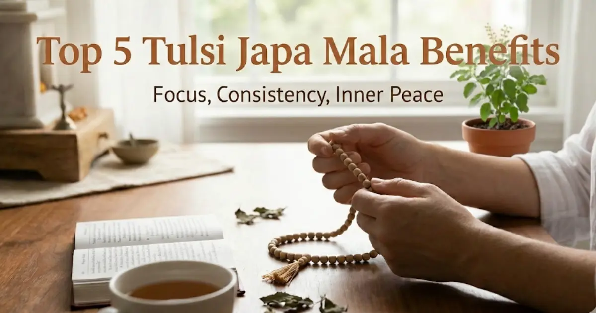 Top 5 Tulsi Japa Mala Benefits