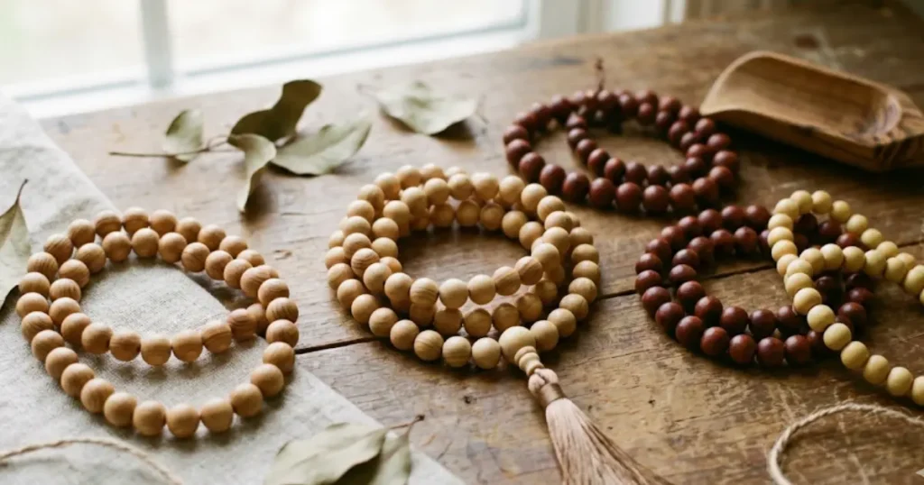 What Are Beads Made Of: 9 Essential Materials That Determine Quality, Purpose, and Meaning 3 Wooden Beads